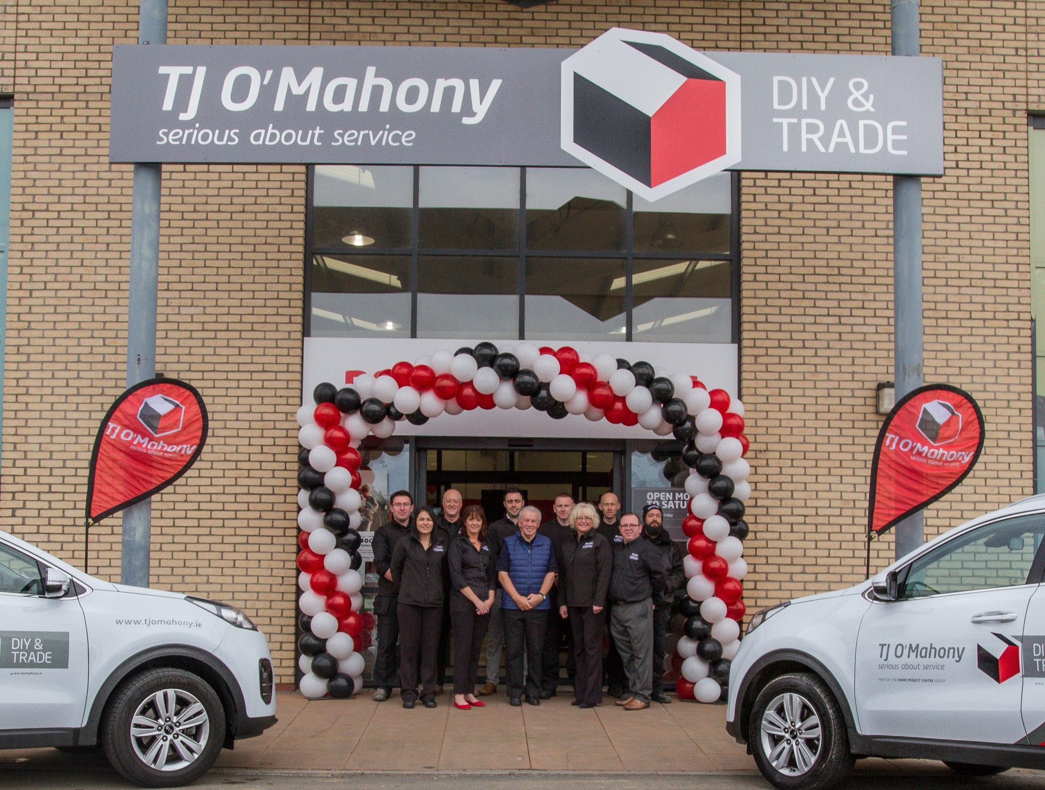 Arklow Building Supplies rebrands as TJ O’Mahony Arklow The Hardware
