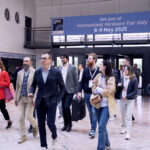 Delegates at the Italian Hardware Fair