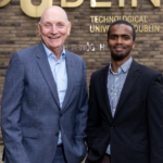 Patrick Atkinson, CEO Chadwicks and Omar Hasan, Chadwicks Scholar.