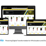 Premio eCommerce software on phone, tablet and PC screens