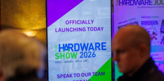 Exhibit at The Hardware Show 2026 signage at The Hardware Conference