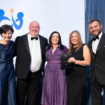 Maria Chiara Leva awards judge, Alan Bracken, Maria O’Flaherty, Maya Gough & Adriano Viotto Alves from United Hardware.