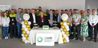 Representatives of Past Graduates, CMETB, Monagahn Institue, and Combilift