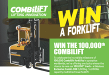 Win Combilift’s Landmark 100,000th Multidirectional Forklift And Support UNICEF