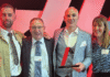 L - R The Kytun team who accepted the award on the night were, Ian Goodwin Internal UK Sales Lead, Terry Goodwin, Operations Director, Pauric Hilferty, Sales Manager and Una Goodwin Factory Manager.