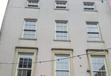 The Reuse of Vacant “Above-the-Shop” units – a Fire Officer’s Perspective shop front showing vacant above the shop units.